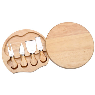 4 Piece Small Cheese Knife & Board Set
